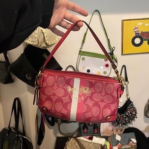 PINK COACH WALLET PURSE